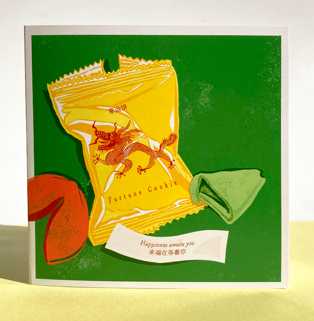 Greeting card - Happiness awaits you