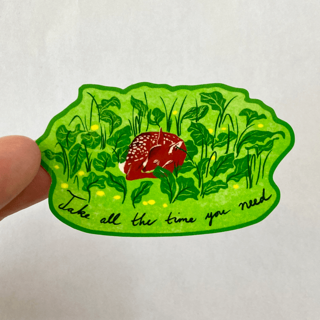 Baby deer - Sticker