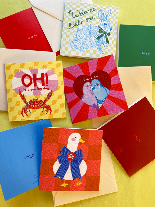 Greeting card - You are the best Duck