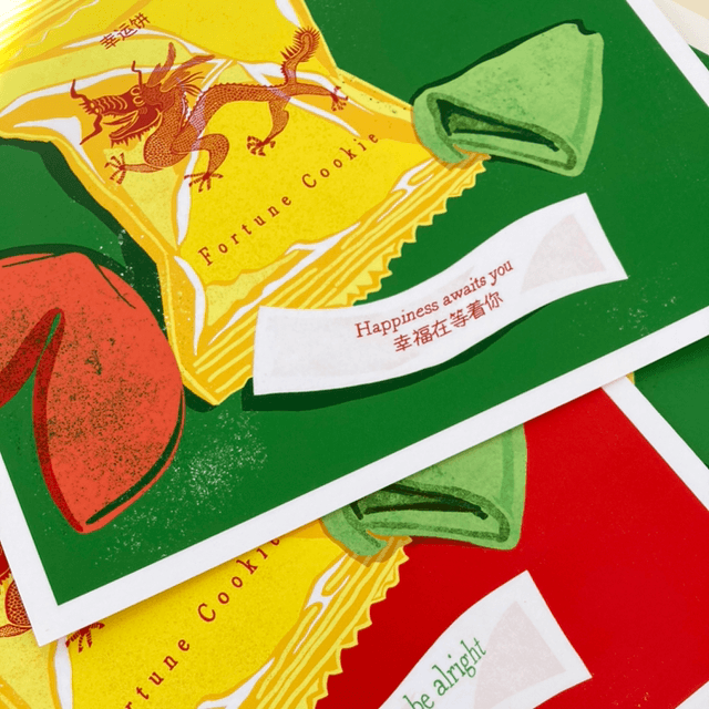 Fortune Cookie - Happiness awaits you