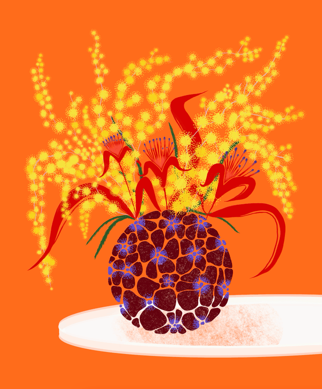 Fiery Flowers