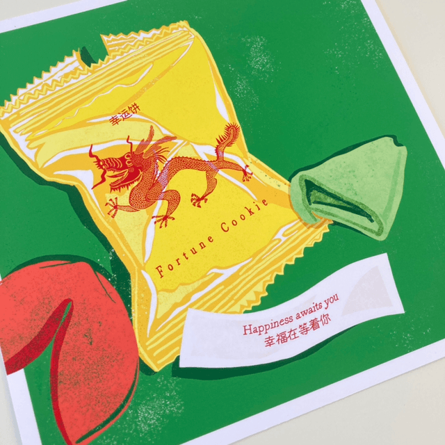 Fortune Cookie - Happiness awaits you
