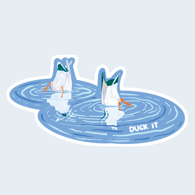 Duck it - Sticker