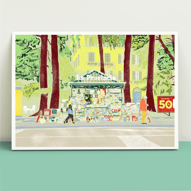 A6 Mini Print - COMO