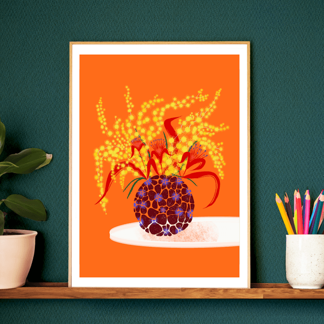 Fiery Flowers